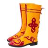 Botas de Performance para Dança Étnica de Adultos para Homens, Mulheres e Crianças, Sapatos de Dança Xinjiang Mongol Qiang Tibetano, Sapatos Longos de Performance