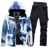 Ruiyan ropa de esquí de invierno para mujer cálida transpirable cortaviento impermeable algodón para hombre ropa de esquí soporte venta al por mayor generación transfronteriza