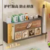 Estante de almacenamiento magnético para refrigerador de cocina, herramienta de almacenamiento para bolsas de plástico y rollos, estante de almacenamiento montado en la pared para film transparente, diseñado para espacios laterales