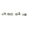 Fabricante de Foshan Broches Metálicos 633 Botones de Presión Ocultos de Acero Inoxidable para Bolsos, Gran Cantidad en Stock Botones al por Mayor