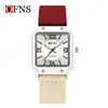Reloj Oufani Impermeable con Números Romanos, Correa Simple de Nailon, Reloj de Cuarzo, Silencioso, Ligero, Reloj Unisex para Escuela Secundaria y Exámenes de Admisión a la Universidad