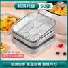 Plato de papel de hojalata para freidora de aire, bandeja para hornear cuadrada, caja de papel de hojalata, papel para hornear, horno doméstico, papel de aluminio, recipiente de papel de hojalata