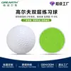 Pelota de Práctica de Golf de Doble Capa Sarin Se Puede Imprimir con Logotipo, Alta Elasticidad, Nuevo Fabricante de Pelotas de Golf, Venta al por Mayor y Personalizable