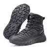 Botas de combate, botas de caminhada de cano alto para exterior, botas táticas para homem, tamanhos grandes disponíveis, adequadas para treino e ambientes de deserto