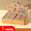Mini Lata Joyero Lata de Metal Caja de Metal con Flores Frescas Corazón Girly Organización de Escritorio Decoración del Hogar