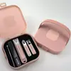 Cortauñas Portátil Portátil Antisalpicaduras Traje Tijeras para Cortar Uñas del Hogar Manicura de Uñas Herramientas para Uñas