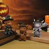 Halloween Transfronterizo Nuevo Lindo y Lindo Vaca de las Tierras Altas Regalos para el Hogar Atmósfera Navideña Adornos Decorativos de Resina