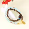 Palisandro Negro DIY Pulsera de los Deseos Especificaciones 0.6 Para Hombres y Mujeres Estilo Étnico Rosario Joyería Decorativa Fabricante Mayorista