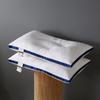 Almohada de cuello de lujo ligera y de plumas de terciopelo para adultos y estudiantes, venta directa de fábrica, para el hogar, venta al por mayor
