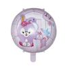 Globos de película de aluminio de 18 pulgadas con diseño de dibujos animados, auténticos y autorizados, para decoración de fiestas de cumpleaños infantiles, puestos en el mercado nocturno de Star Dailu.