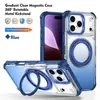 Adecuado para Iphone18Promax Youchuang Funda de Teléfono Magnética con Soporte Gradiente Apple 17Pro Cubierta Protectora Anticaídas