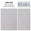 Pequeñas Calcomanías para Uñas de Estrella de Cinco Puntas Adhesivas Planas Versátiles Color Puro Calcomanías de Arte para Uñas de Estrella de Cinco Puntas Joyería Dh932