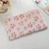 Manta Gruesa para Mascotas con Huellas de Pata de Franela, Manta para Perros y Gatos para Todas las Estaciones, Suministros para Mascotas, Venta al por Mayor