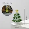 Vidro Esmaltado Zibo Luz Noturna Feita à Mão Artesanato de Árvore de Natal Artesanato em Vidro Ornamento de Mesa Luminoso Criativo