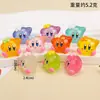 Huevo brillante Fiesta Miniatura Comida Juguete Accesorios de resina Venta al por mayor Modelo Adornos de moda DIY Hecho a mano Juguetes para niños
