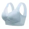 Sujetador deportivo sin costuras de seda helada transfronterizo ropa interior inalámbrica soporte para el pecho de mujer top tipo tubo sexy push-up anti-caída