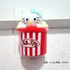 Balde de Pipoca Gatinho 3D Criativo Feito à Mão DIY Cola de Creme Resina Pequenos Acessórios Charms para Crocs Pacote de Materiais