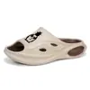 Pantuflas de Verano para Hombre para Exteriores, Marca de Moda, Suela Suave, Cómodas, Impermeables, Antideslizantes, Chanclas de Playa, Pantuflas para Exteriores, Dropshipping