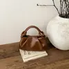 Bolso plisado simple y elegante, único, moderno, a la moda, versátil, con estilo, casual, adecuado para ir al trabajo, bolso de hombro o cruzado