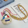 2025 Nova Bolsa Pendurada Estilo Dopamina Colorida Macia Criativa para Viagem Porta-Moedas Rosto Sorridente Fofo com Alça Tendência
