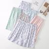 Calzoncillos bóxer de algodón de cintura alta para mujeres de mediana edad y mayores, calzoncillos bóxer para madres de talla grande, pantalones cortos para mujer, pantalones holgados para el hogar, pijamas