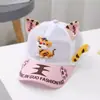 Gorra de Béisbol de Verano para Niños Gorra de Malla Fina para Niñas Parasol para Niños Gorro de Sol de Dibujos Animados Súper Lindo para Bebé