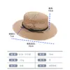 Sombrero de Paja Transpirable de Ala Plana con Calados Estilo Hepburn para Mujer, Sombrero de Paja para Vacaciones en la Playa de Verano