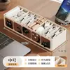 Caja de Almacenamiento para Cargador de Cable de Datos Hogar Escritorio Compartimentada Cable de Carga de Energía Gran Capacidad Artefacto Organizador Caja de Gestión de Cables