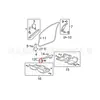 91560-S6A-003 É Adequado para Honda Accord Odyssey Civic Car Painel Decorativo da Tampa Traseira Fivela de Fixação