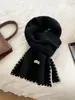 Cachecol de Tricô de Alta Qualidade com Mistura de Lã Estilo Chanel Feminino Outono/Inverno Estilo de Qualidade Transfronteiriço Quente Versátil Aquecedor de Pescoço para Casal Fabricante