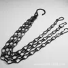 Cadena para Colgar Cesta de Flores de 1.2 mm, Cadena para Colgar Macetas, Cadena para Colgar de Jardinería, Cadena para Colgar Cesta con Doble Gancho, Cadena para Colgar, Disponible en Varios Colores