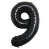 Globo digital de 16 pulgadas del 0 al 9 para Año Nuevo, luna llena, fiesta de cumpleaños, decoración, globo de película de aluminio degradado, venta al por mayor
