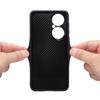 Capa de Celular Denior para Huawei P70Pro em Couro Sintético com Porta-Cartão Duplo para Mate60Pro Carteira Capa Protetora