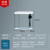 Nuevo Modelo Casa Filtro Mueble de TV Sala Pequeña 2024 Acuario Peces Dorados Paisaje Vidrio Integrado Soporte Vertical