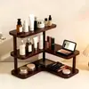 Prateleira de Armazenamento Multicamadas de Canto Organizador de Mesa Cosméticos Cozinha Rack de Exibição para Xícaras de Chá Rótulo Transfronteiriço Estilo Simples