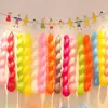 Cenário de Volta às Aulas Sala de Aula Longo Espiral Colorido Balões Festa de Primeiro Aniversário para Bebês e Crianças Decoração