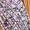 Espaciador de 4-8MM color mixto morado negro blanco lechoso abigarrado arcilla blanda espaciador redondo joyería DIY ropa