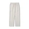 2026 Pantalones Casuales Nuevos para Hombre tipo Seda Helada, Corte Holgado, Tallas Grandes, Delgados, Frescos y Transpirables, Largos de Algodón y Lino