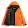 Chaqueta 3 en 1 estilo Luotuo para mujer, nueva chaqueta de montaña para exteriores 2026, chaqueta de plumón cortavientos, hecha a medida para hombres