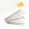 Lã Feito à Mão Tricô DIY Ferramenta de Crochê Acessórios Marcadores de Pontos Coloridos Alfinetes de Plástico Tesoura Kit de Ferramentas para Iniciantes