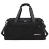 Bolsa de Equipaje Multifuncional de Doble Espalda, Moderna y Resistente al Desgaste, con Compartimentos Separados para Ropa Húmeda y Seca, Bolsa de Viaje con Compartimento Independiente para Zapatos, Bolsa Portátil para Deportes y Fitness