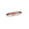 Zhen Rong desejo banhado 14K anel de ouro pequeno fresco incrustado zircão Diamante extremamente fino feminino amor anel agete estilo