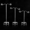 Estante para aretes de acrílico estante colgante para aretes estante para joyería de aretes estante de almacenamiento para aretes accesorios de exhibición de joyería