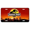 Placa decorativa de metal estaño personalizada creativa serie Jurassic en stock directo de fábrica Amazon AliExpress