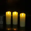 Comercio Exterior Exportación Oscilante y Tembloroso Realista Cera de Parafina LED Luz de Vela Electrónica para Sala de Estar, Luz Decorativa sin Humo y sin Llama