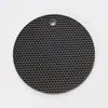 Fornecimento Direto da Fábrica Tapete de Silicone em Favo de Mel 60g Jogo Americano de Silicone Redondo Tapete Disco Tapete para Tigela Tapete para Panela