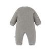 Enterizo para Bebé Ropa de Abrigo para Niños Recién Nacidos, Algodón de Manga Larga Invierno de Un Solo Botón Engrosado Ropa Cálida, Algodón Puro con Capucha
