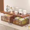 Organizador de escritorio multicapa tipo cajón para máquina de café multifuncional para el hogar, juego de té, portavasos, condimentos de cocina, aperitivos, bolsitas de té