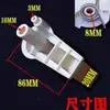 Accesorios Universales para Ventilador Eléctrico Conector para Ventilador de Piso y Pared Soporte Giratorio Conector de Codo Skybridge Cuello