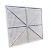 Sitio de Construcción de Guangzhou Construcción Aluminio Perforado Red de Andamio Trepador Edificio de Fábrica Protección Contra Caídas Marco Exterior Red de Andamio Trepador con Forma de Arroz Valla